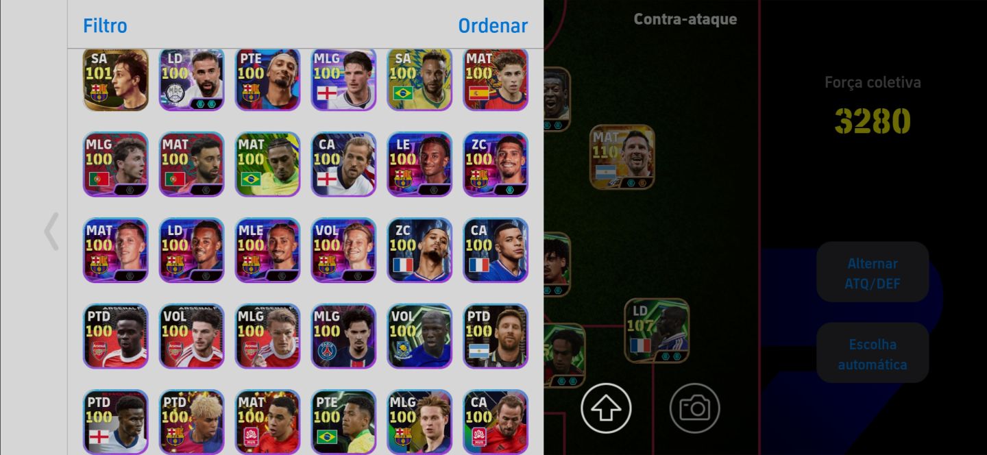 [Full Access] eFootball 3280 | Messi 110, Pelé 107, R10 107, Ibra 108 + Dida