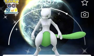 POKÉMON GO MEWTWO SHINY COM FUNDO