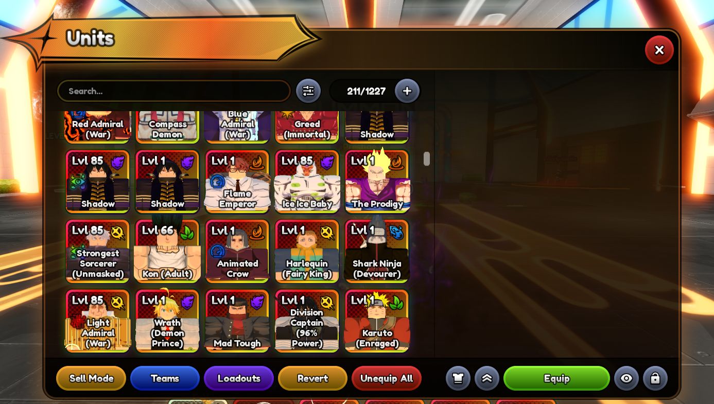 Conta Anime Last Stand- Pós Roll Back - antigo Meta TOTAL - Barata