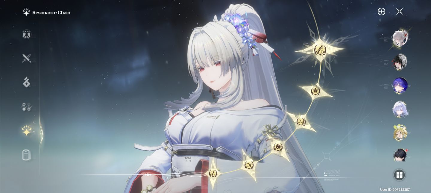 Wuthering Waves | Hiyuki S6 + Chisa + lucilla + mornye