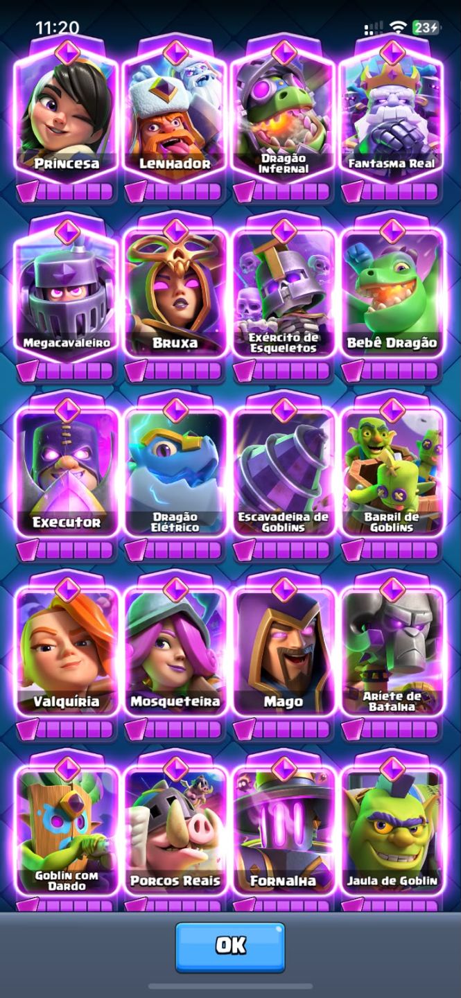 Conta Campeã no Clash Royale | Alto Nível | Pronta pra Rank
