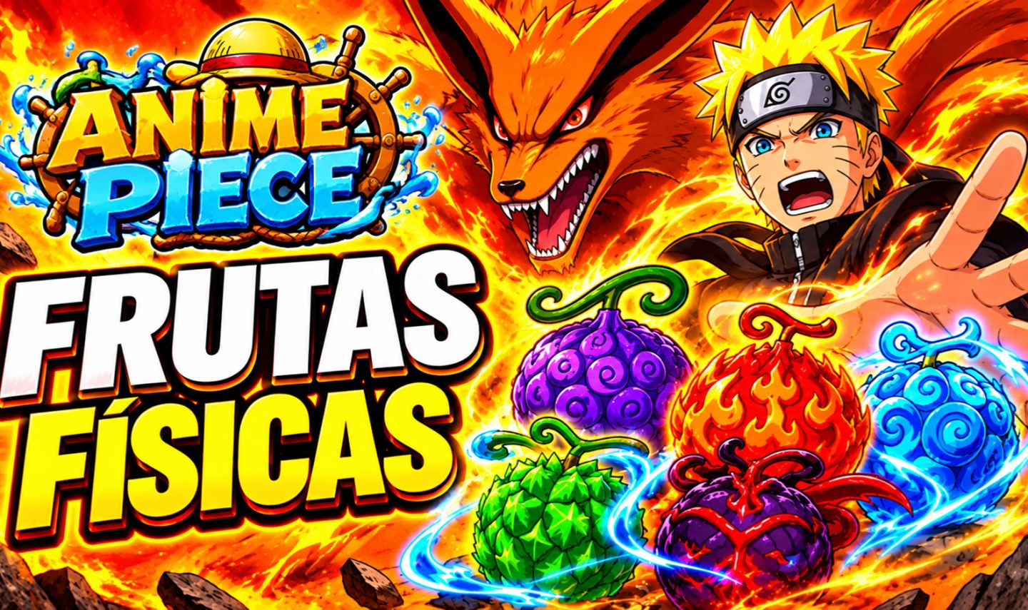 Promoçoes ANIME PIECE (FRUTAS FÍSICAS)