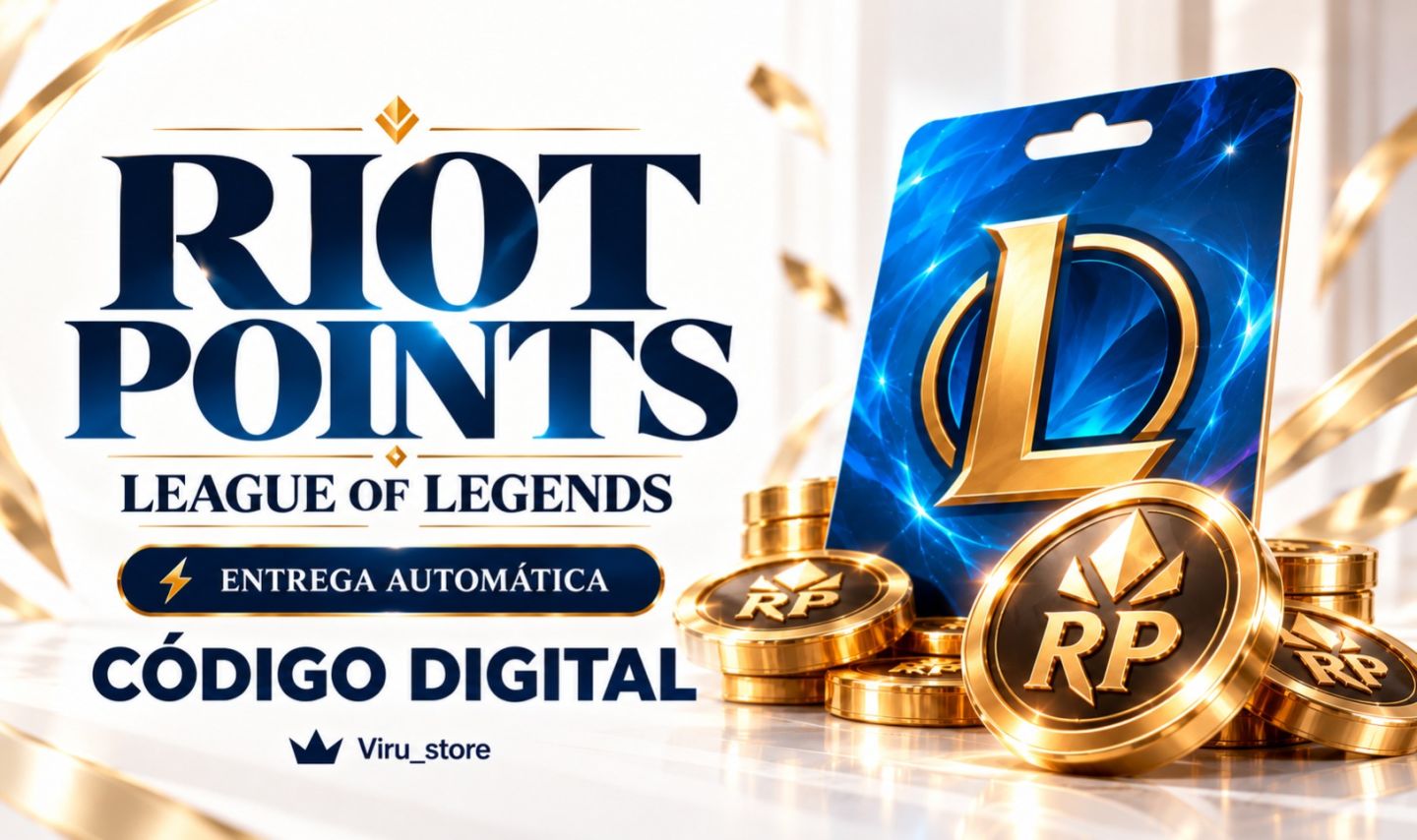 RP League of Legends | Código Digital | Entrega Automática