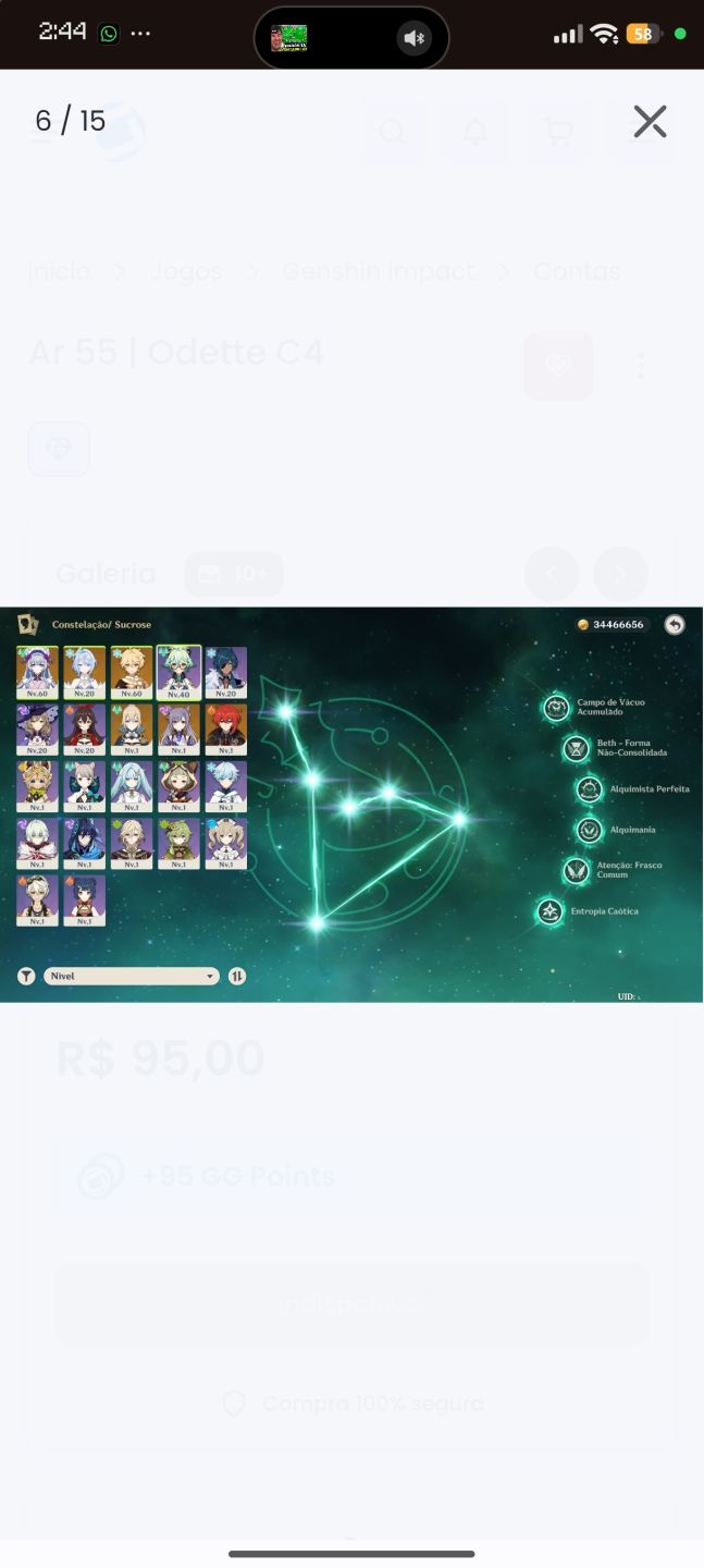 Odette c4 no 50/50 Pitty 25