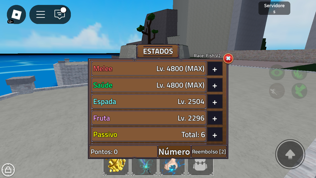 Conta Roblox raças full