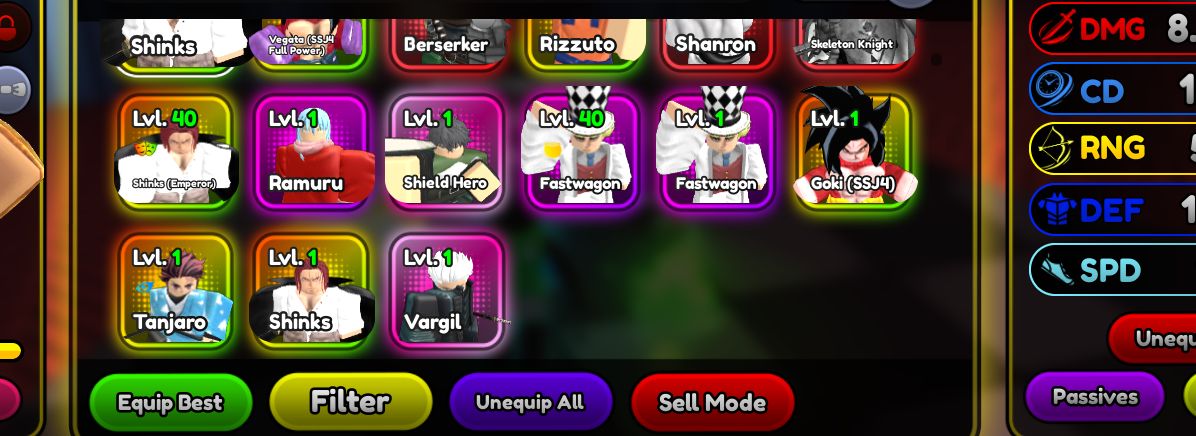 ANIME SQUADRON, CONTA COM TODOS OS DIVINOS DO JOGO