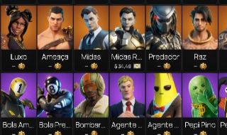CONTA FORTNITE com mais de 200 skins, full acesso