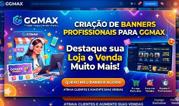 Banners Profissionais para Lojas GGMAX Destaque-se e Venda Mais!