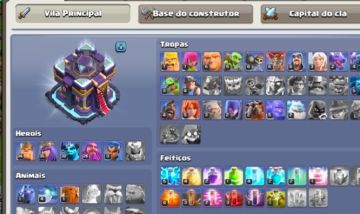 Conta clash of clans cv15 nível 89