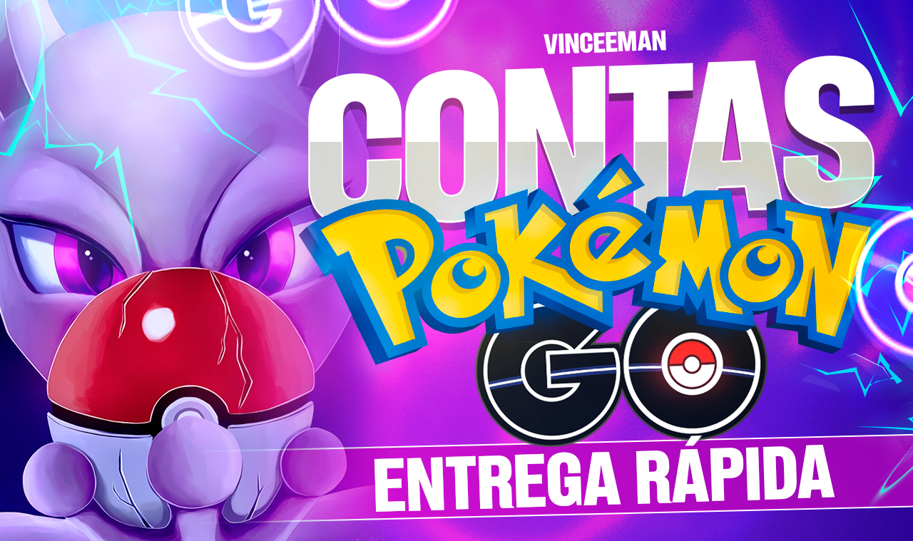 [SALDÃO] CONTAS POKEMON GO - Escolha a sua - Lendário Mewtwo entre outros
