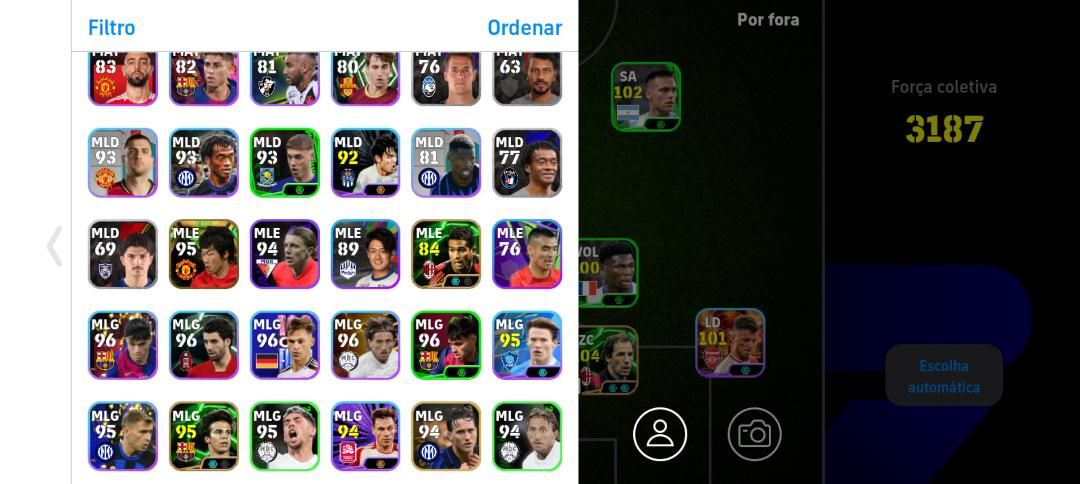 CONTA TOP - eFootball - 3187FC Basten/ Raúl / Cannavaro /Baresi / ParkJiSung