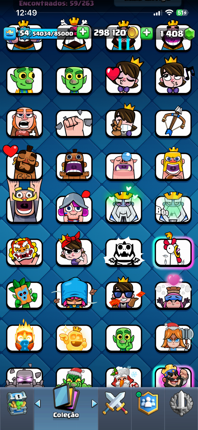 Conta de Clash Royale com 6 Anos!! É possível a troca de Email e senha!