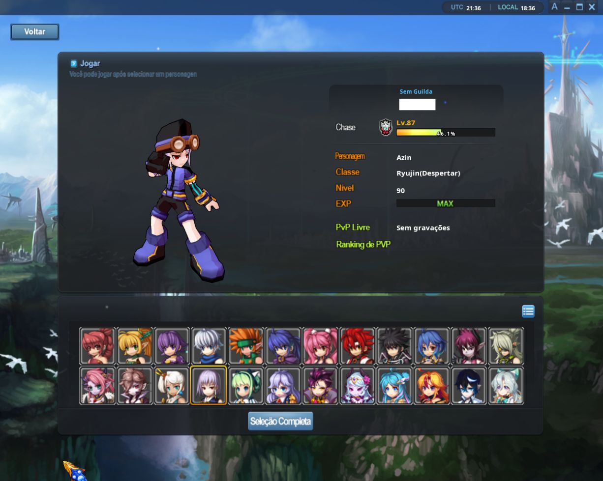 CONTA GRAND CHASE CLASSIC "INICIAL".