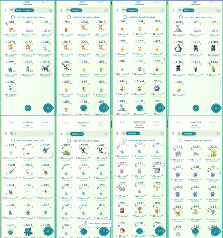 CONTA POKEMON GO LEVEL 52 | 147 LENDARIO | 136 BRILHANTE | 2 LENDARIO IV 100