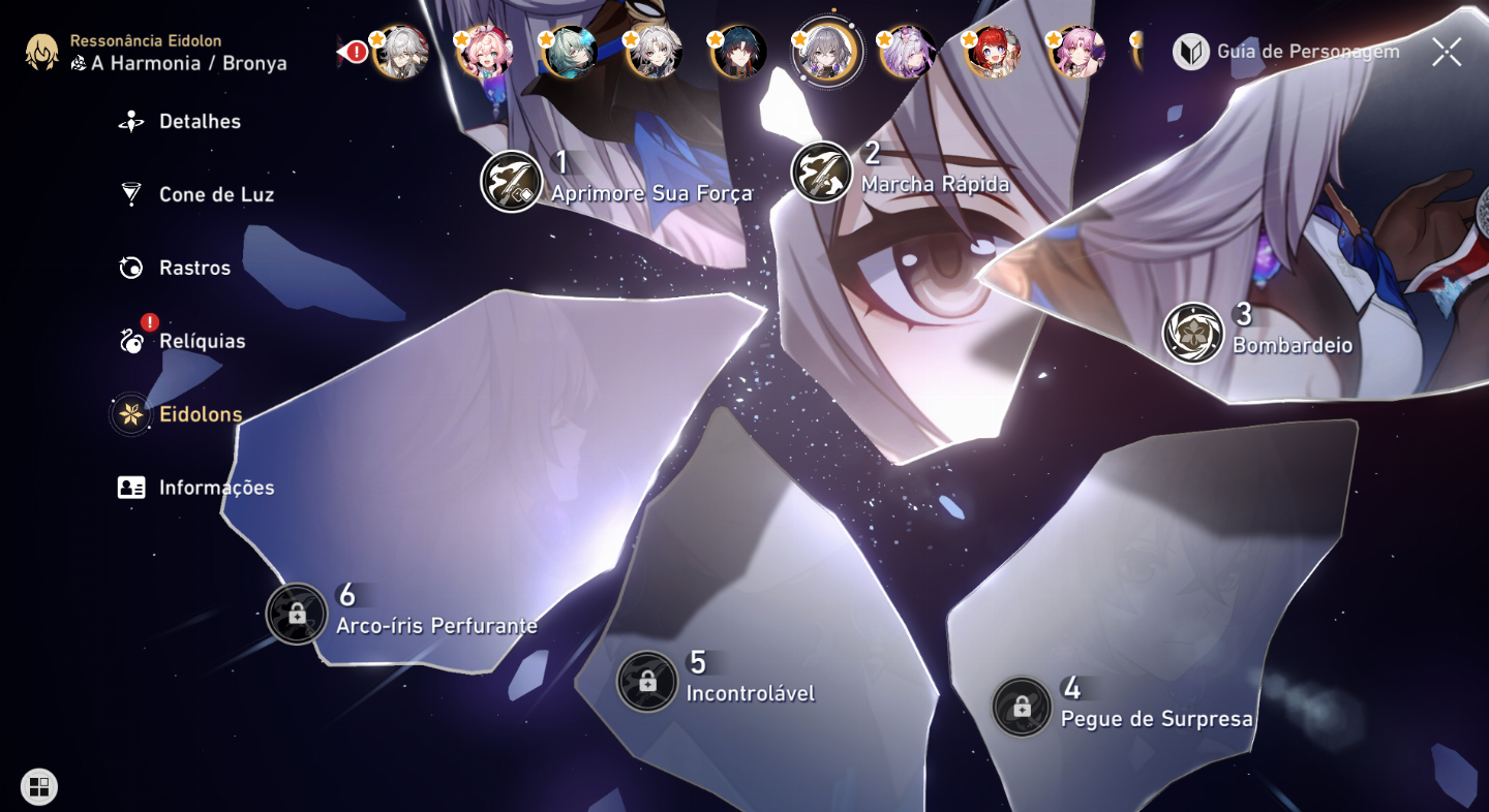 Conta honkai star rail 32 5* endgame + herta e2