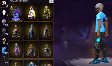 CONTA FREE FIRE COM UMP ATRIBUTADA