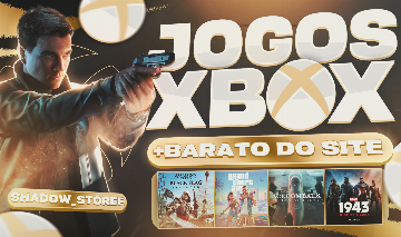 MAIS BARATO! Jogos de Xbox One e Xbox Series S|X - Mídia Parental