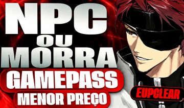 50% OFF GAMEPASS - NPC OU MORRA ENTREGA RAPIDA