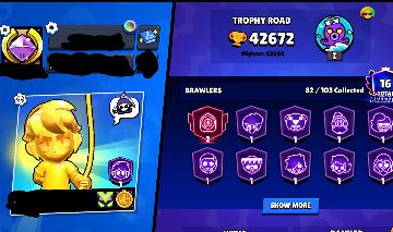 Conta Brawl Stars muito boa e com muitos recursos