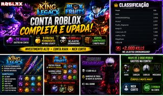 CONTA DE KING LEGACY
