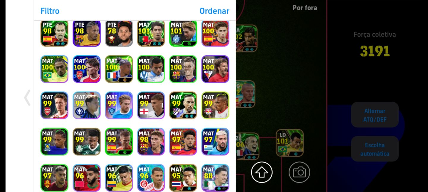 Vende-se conta de efootball