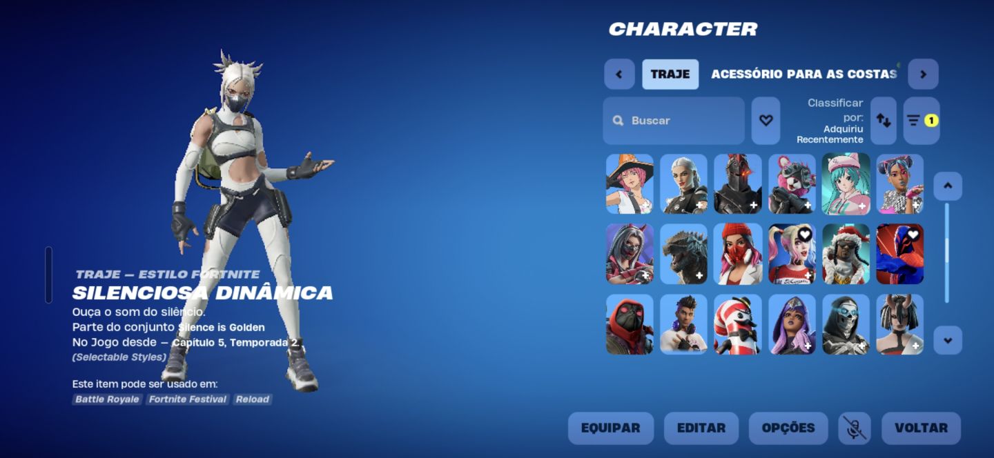 Conta Fortnite (full acesso)