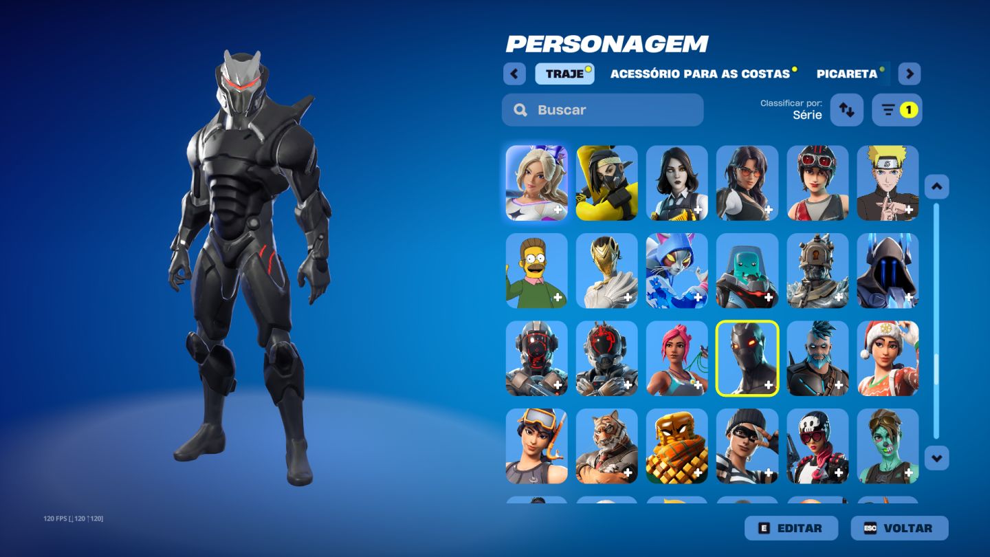 CONTA FORTNITE OG - CAPÍTULO 1 TEMP. 4 | 342 SKINS | RARIDADES ÚNICAS