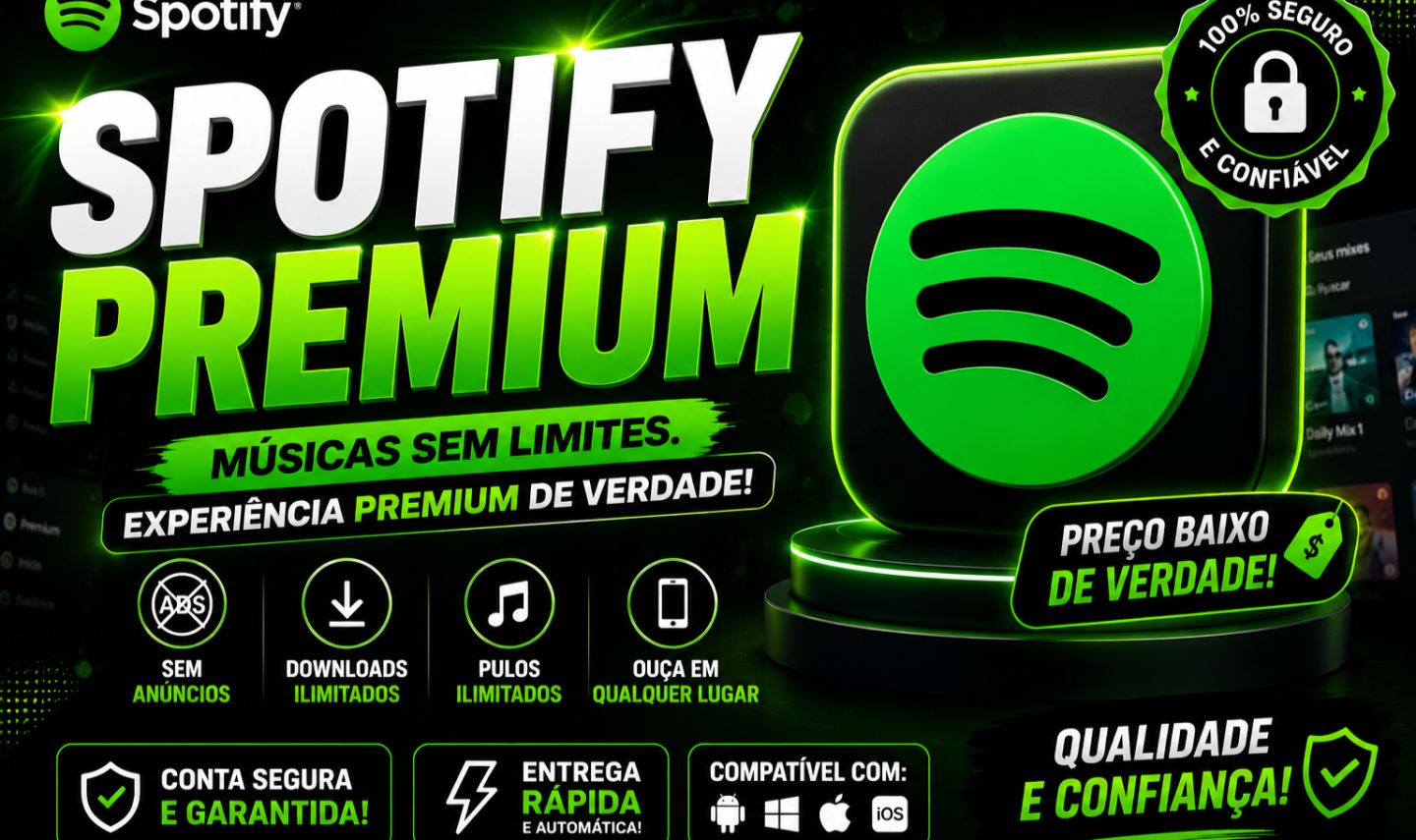 SPOTIFY PREMIUM INDIVIDUAL 30 dias | CONTA COMPLETA