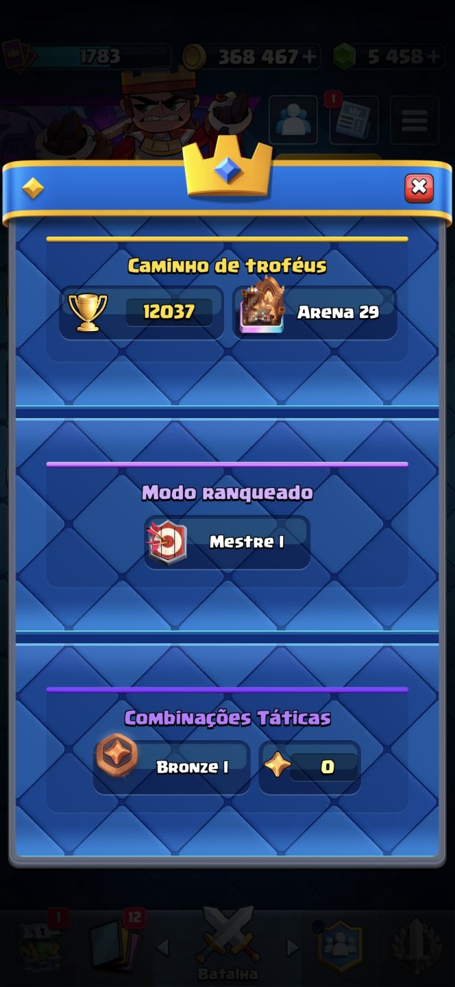 Combo Supercell: Clash Royale 12K Troféus + Clash of Clans CV13 (6 Construtores