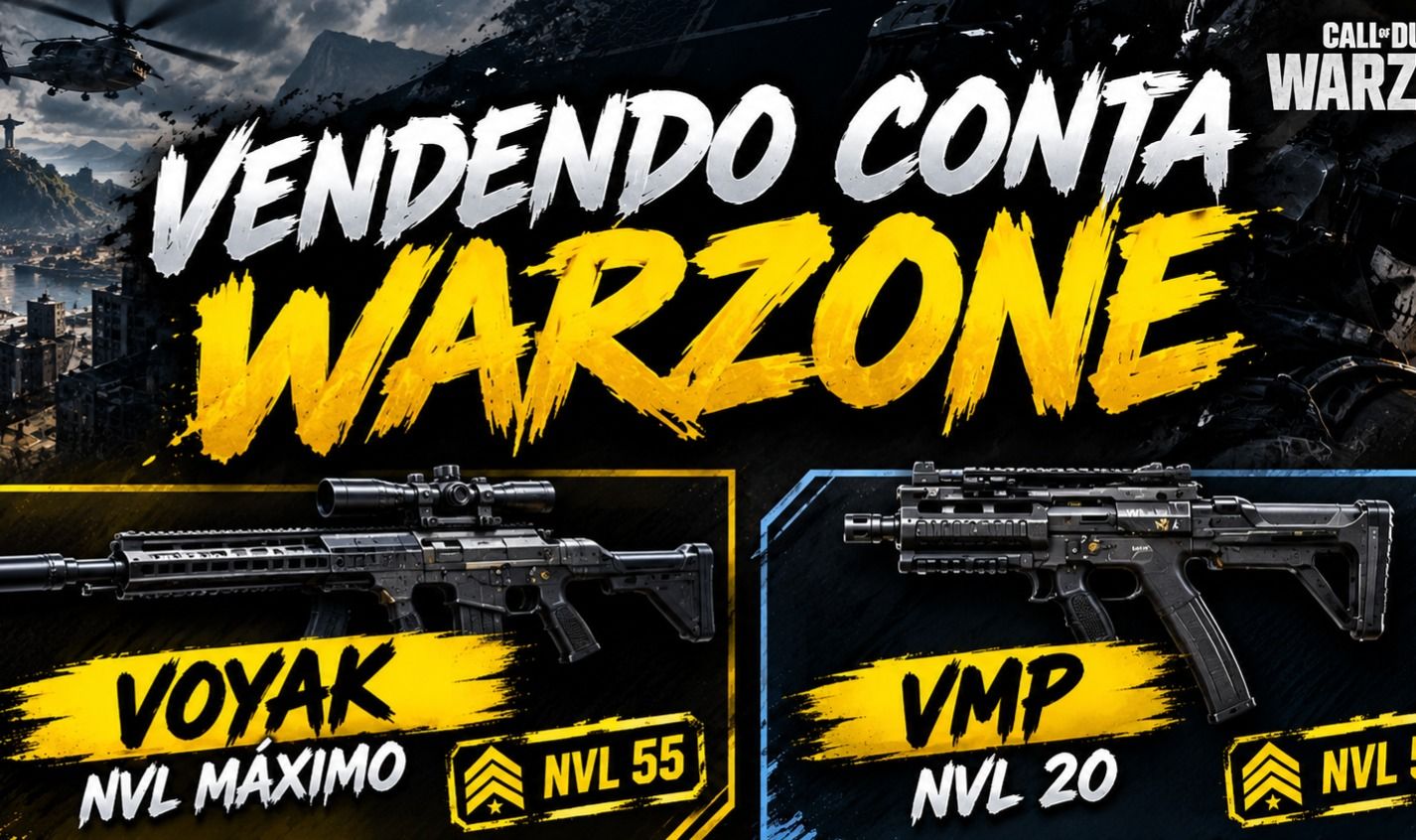 Conta Nível 55 + VOYAK NVL máximo