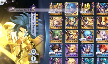 SAINT SEIYA AWAKENING COM KANON DE GÊMEOS E EL CID E 350 GEMAS