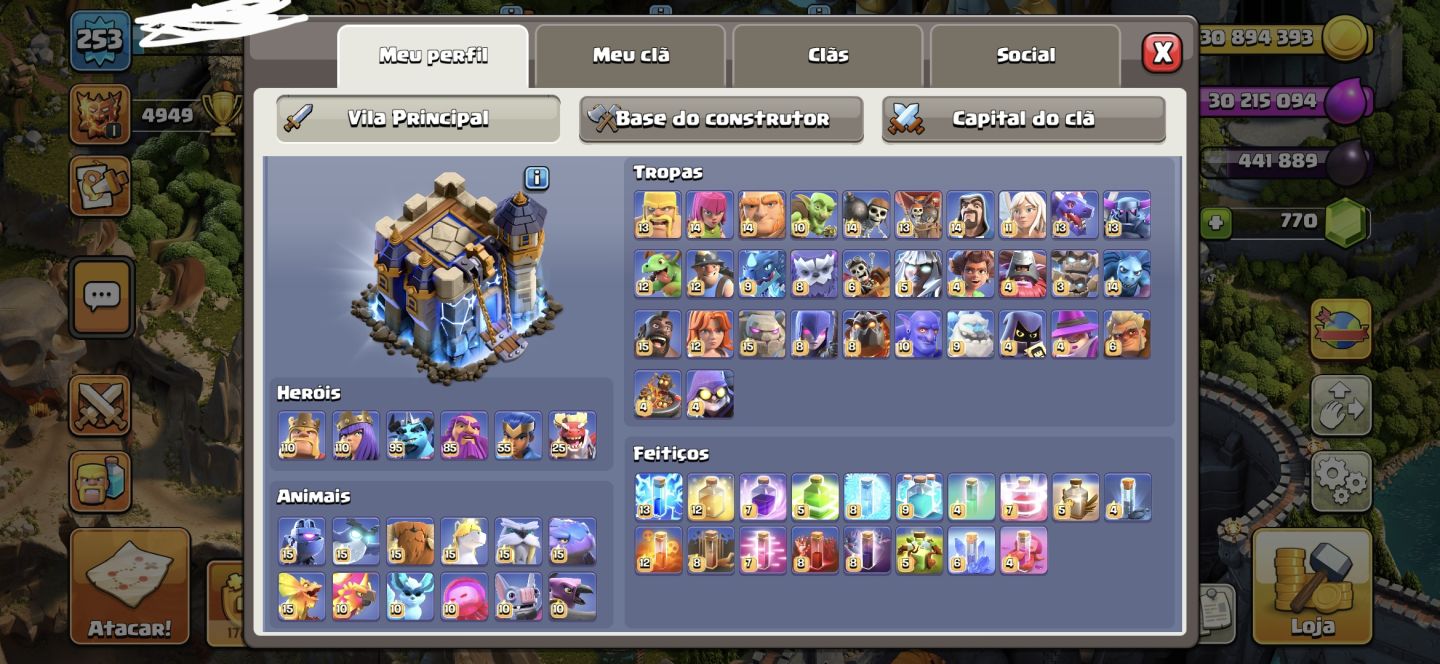 (PROMOÇÃO) CV18 FULL DEFESAS, SUPERCARGAS, EQUIPAMENTOS, BASE CONSTRUTOR