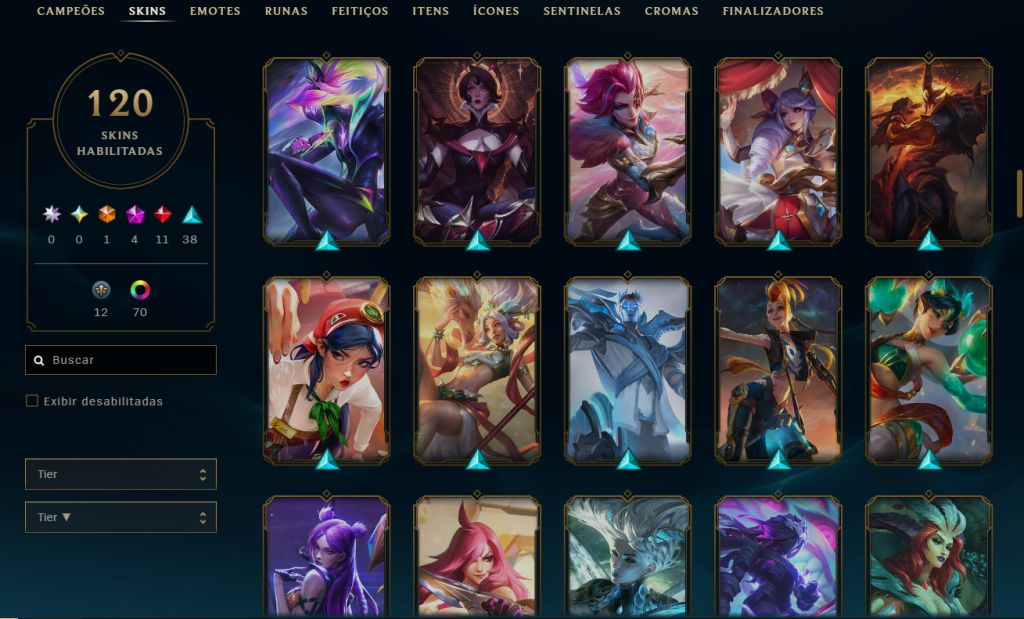 Conta Lol /Full Acesso / Diamante 4 (SKIN PRESTÍGIO TALON / GACHA MÍTICO DARIUS)