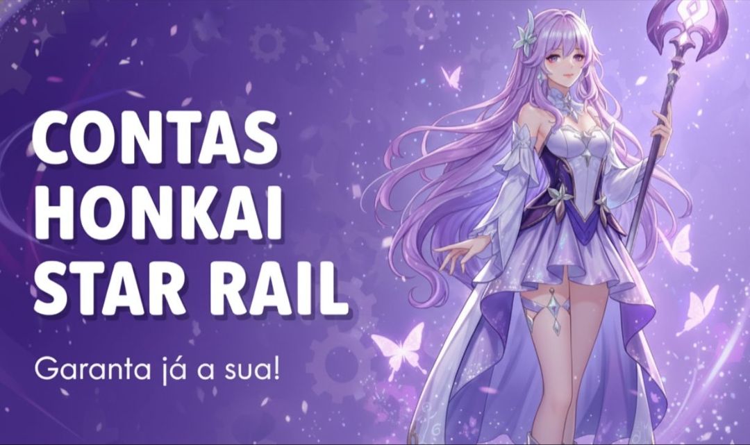 Conta iniciante de honkai e genshin