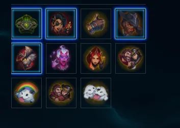 Conta platina 1 com 65% de win rate 28 mil de essencias azuis