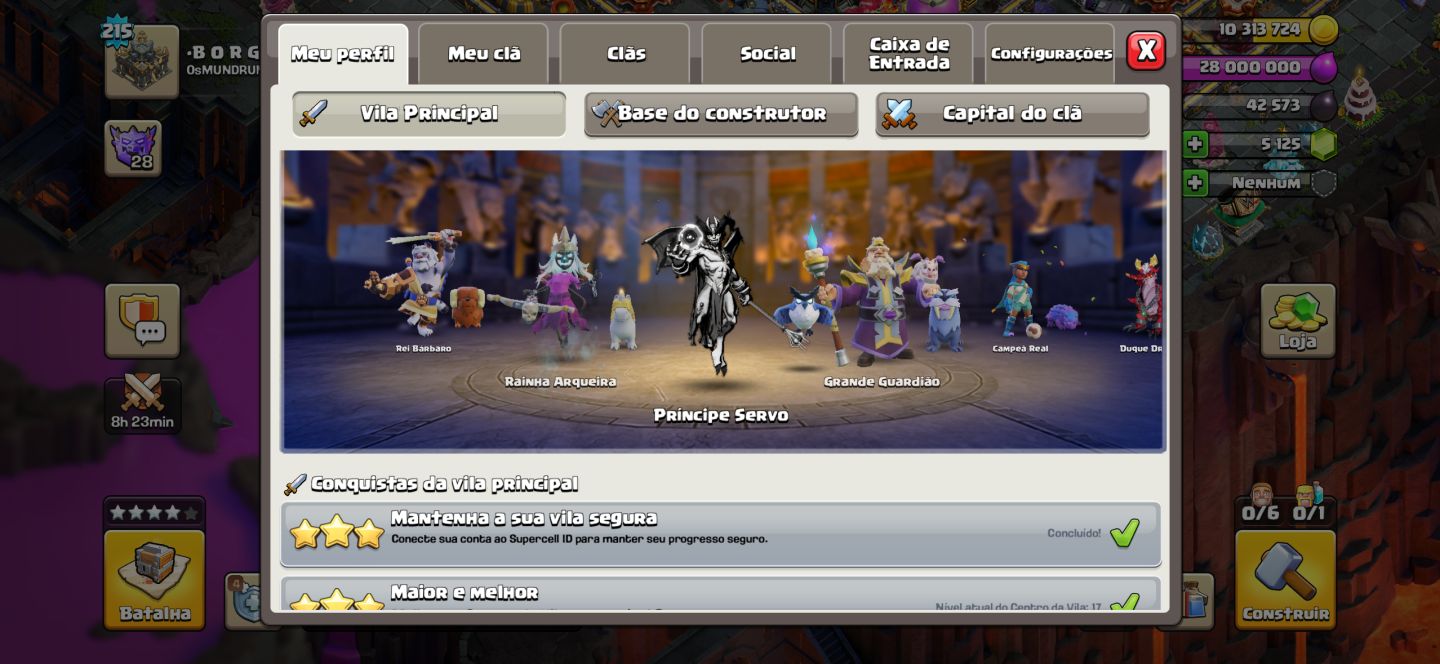 CONTA CV 17 FULL ACESSO