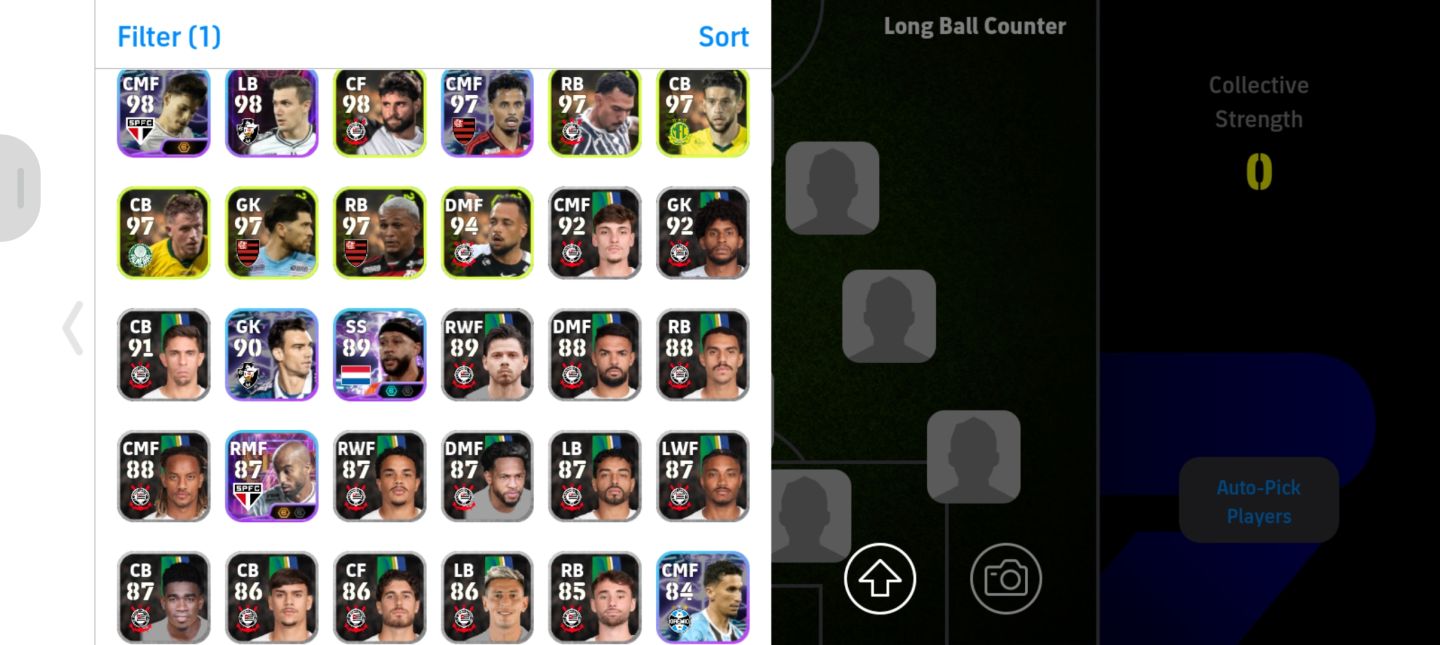 Conta FULL BRASILEIRÃO e FULL JAPONESA!, com 5 BLITZ CULER 3248 e EDEN HAZARD109