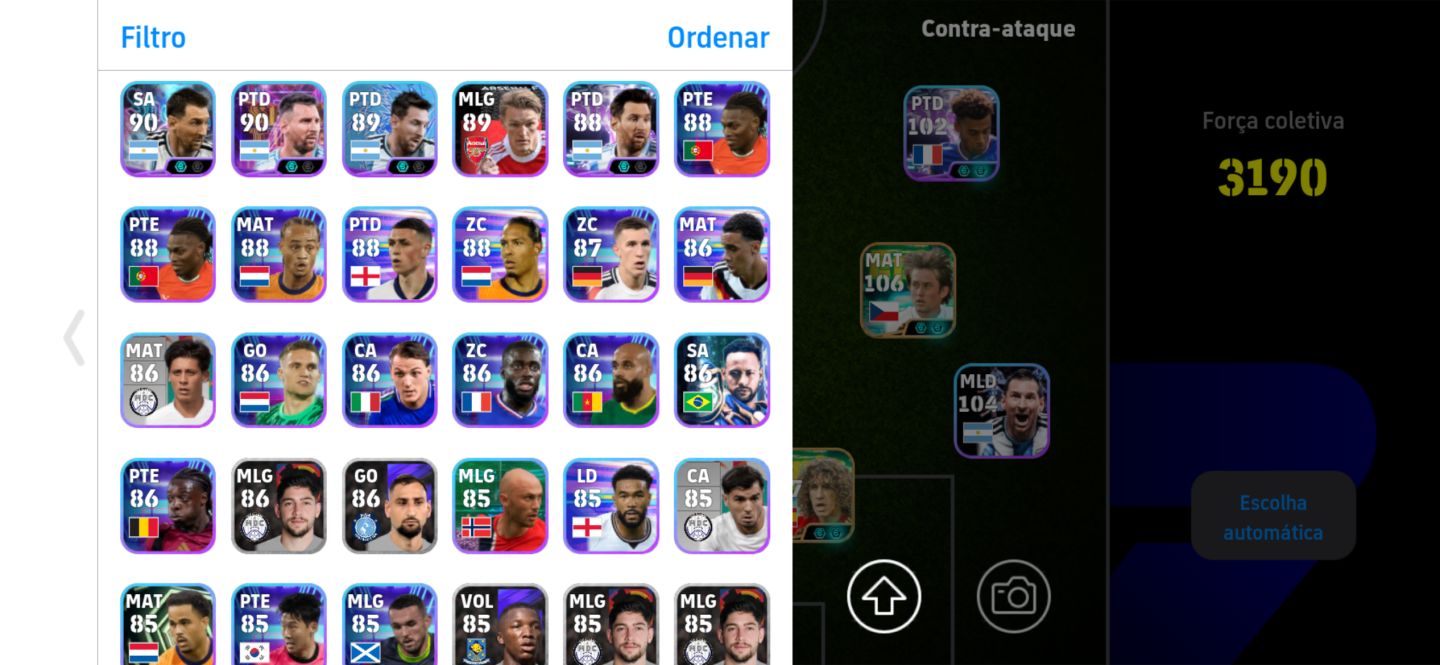 Conta Efootball 3190 | o Melhor Preço do Brasil