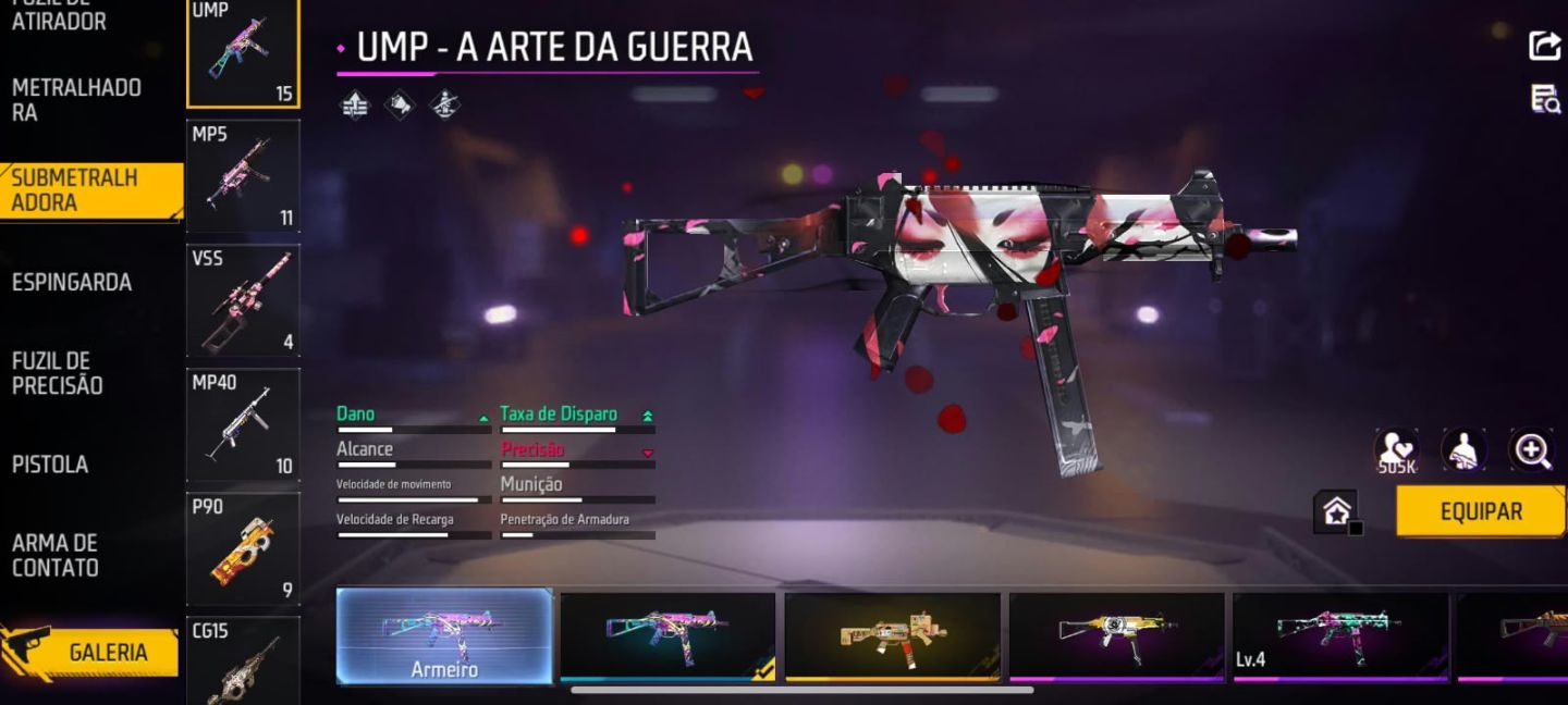 Conta muito boa com muitas skins e top regional