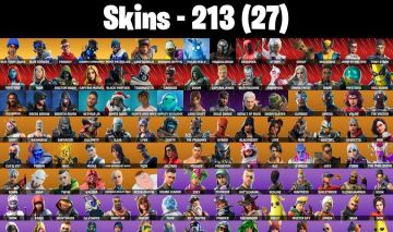 CONTA FORTNITE COM OMEGA, ATEMPORAL, MIDAS DOURADO, PASSE MARVEL E 213 SKINS