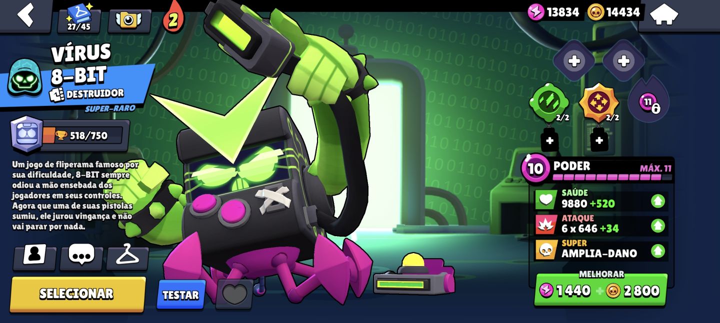 CONTA BRAWL STARS