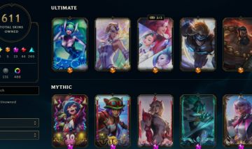 Conta da season 2 - FA - mmr mestre 1k pdl - 611 skins no lol e algumas valorant