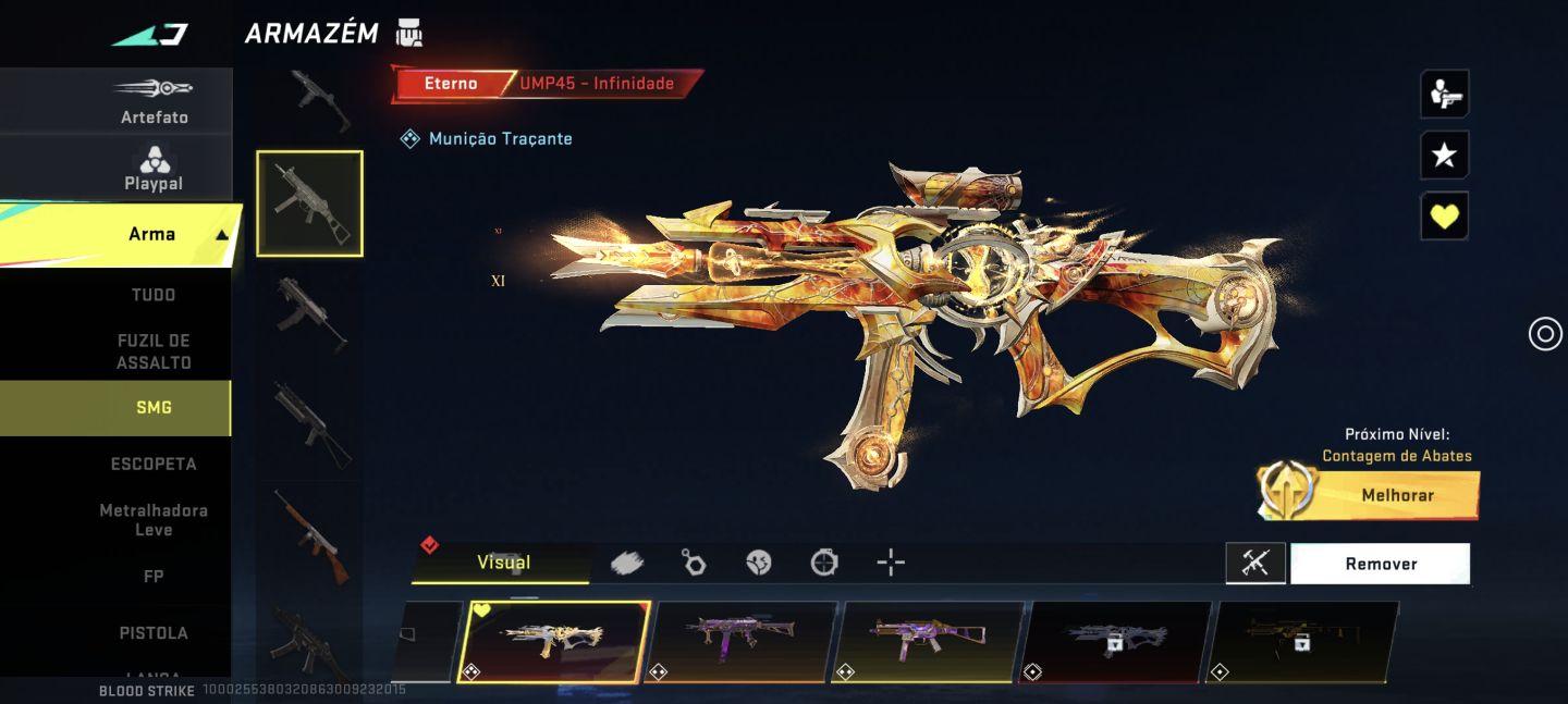 Vende-se conta Blood strike, Varias skins eterna confira na descrição