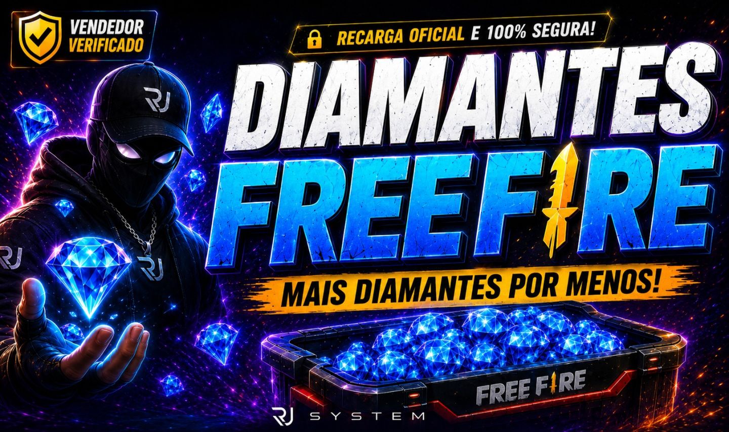 [PROMOÇÃO] Diamantes Free Fire | O MENOR PREÇO VOCÊ ENCOTRA AQUI - DIMAS FF