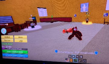 CONTA DE ROBLOX - BLOX FRUITS - DIVERSOS ITENS RAROS FRUTAS E GAMEPASS