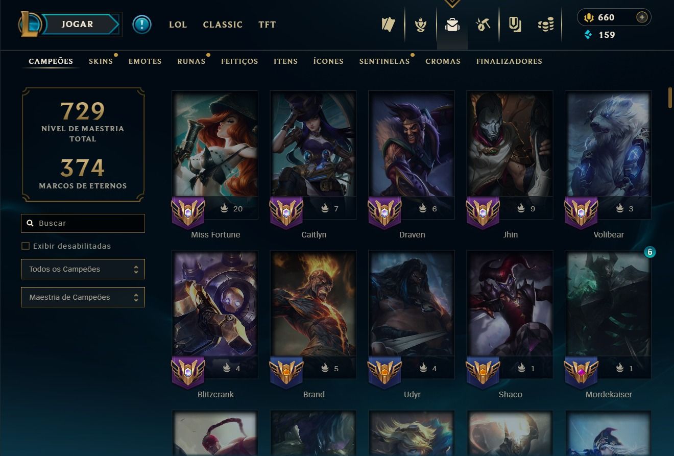 CONTA RIOT COMPLETA PC + WILD RIFT R$ 1.017 INVESTIDOS