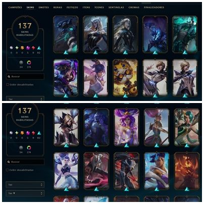Conta main Lol e Valorant - ENTREGA IMEDIATA