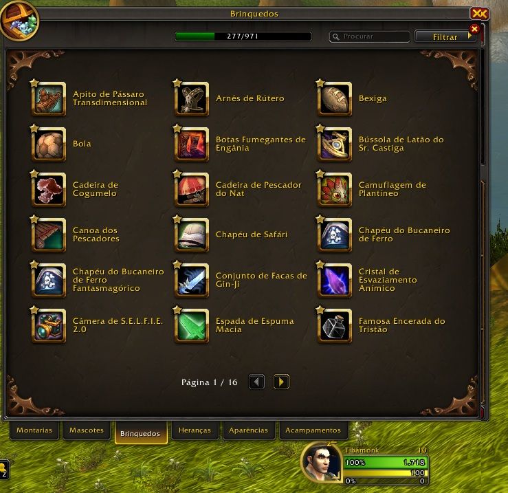 Conta de WoW antiga (MUITAS MONTS RARAS E DA LOJA, 20.5k de achieve, 860 PETS)