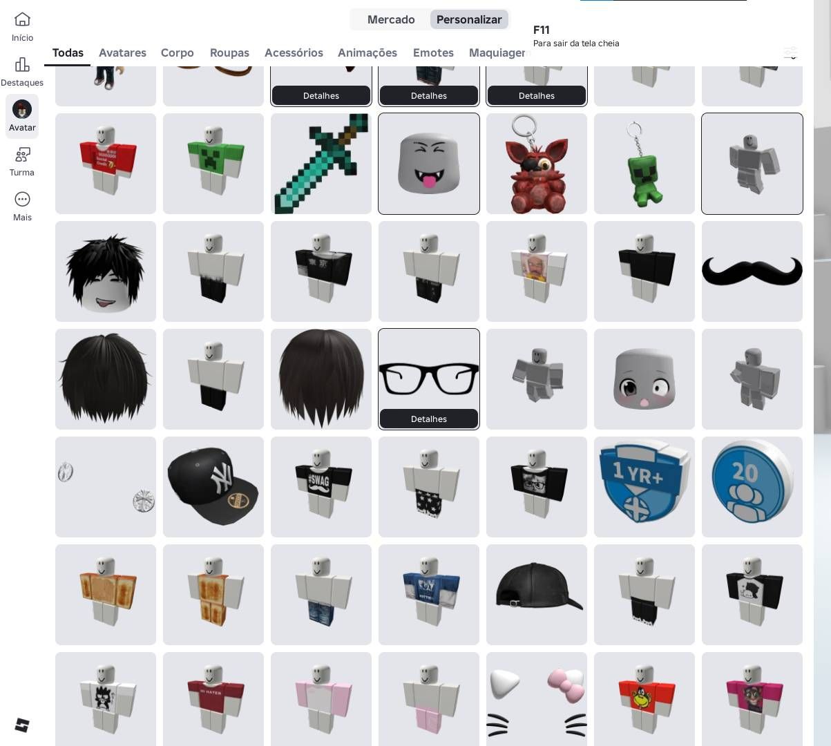 CONTA ROBLOX VARIAS ROUPAS E ESTILOS PROMOOO!!!!!