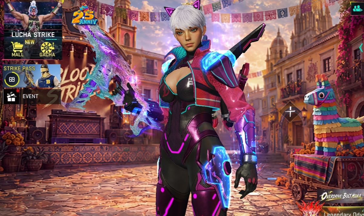 CONTA BLOODSTRIKE COM 1959 DE GOLD